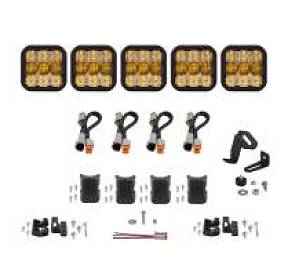 Балка светодиодная SS5 PRO желтый комбинированный свет 5 шт 